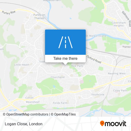 Logan Close map