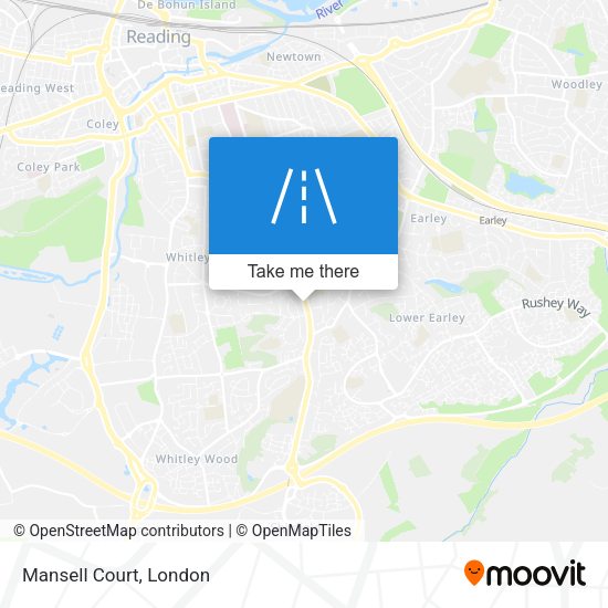 Mansell Court map