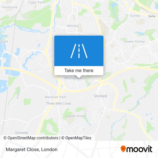 Margaret Close map
