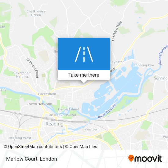 Marlow Court map