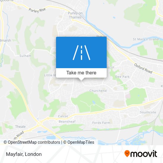 Mayfair map