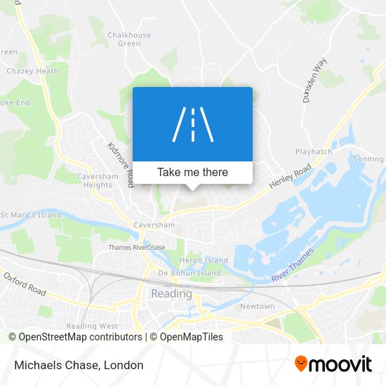 Michaels Chase map