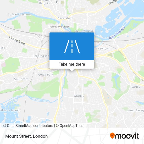 Mount Street map
