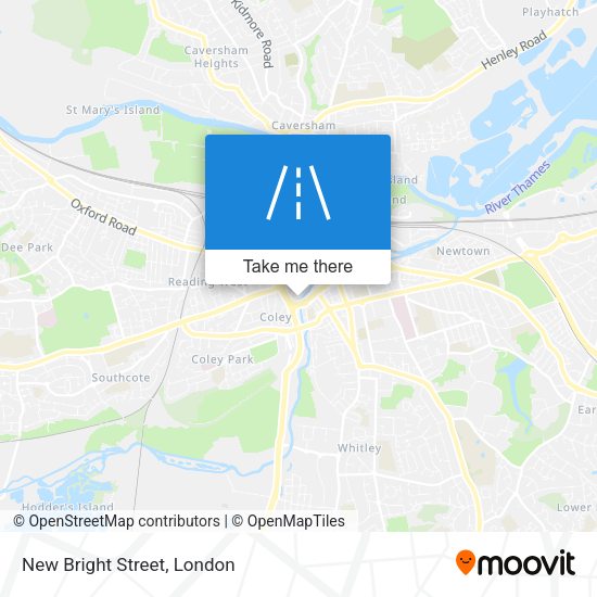 New Bright Street map