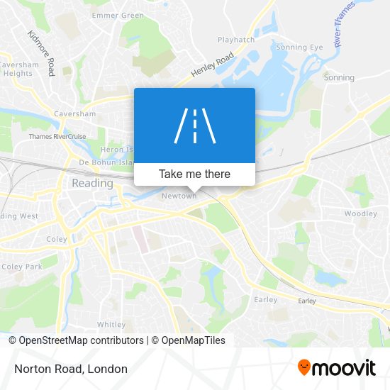 Norton Road map