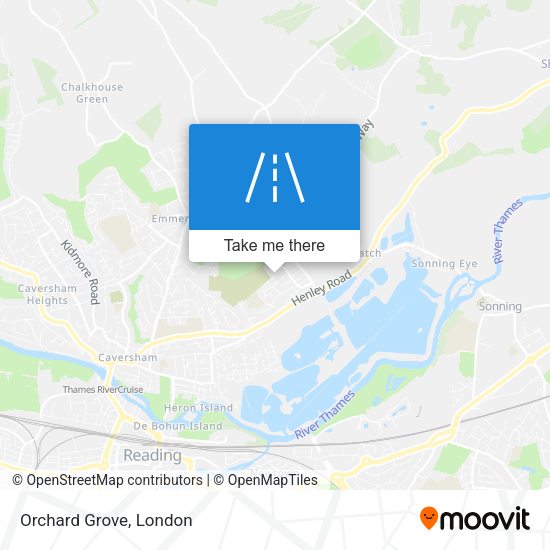 Orchard Grove map