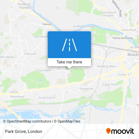 Park Grove map