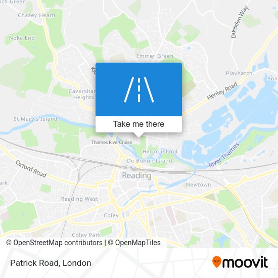 Patrick Road map