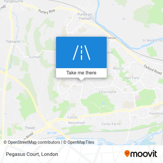 Pegasus Court map