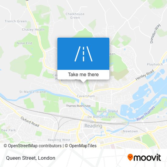 Queen Street map