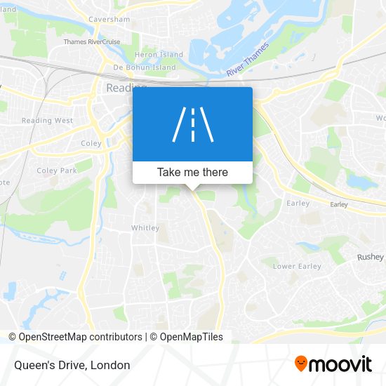 Queen's Drive map