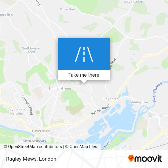 Ragley Mews map