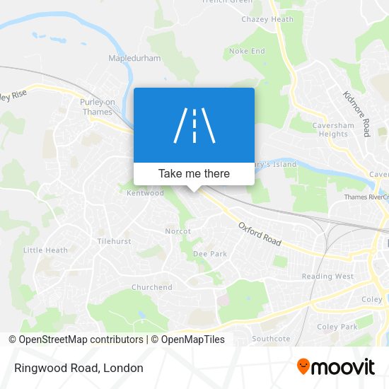 Ringwood Road map