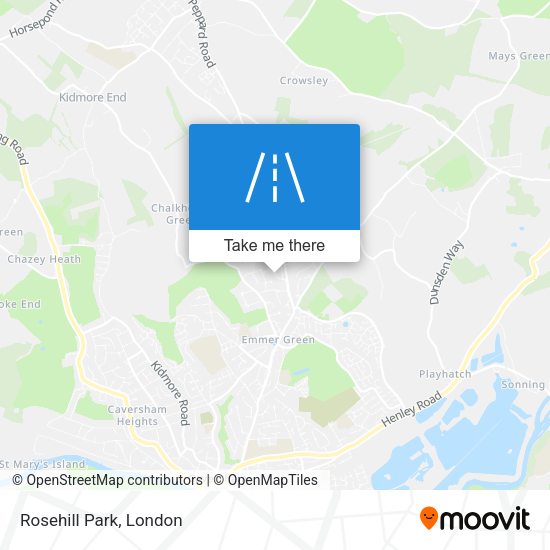 Rosehill Park map