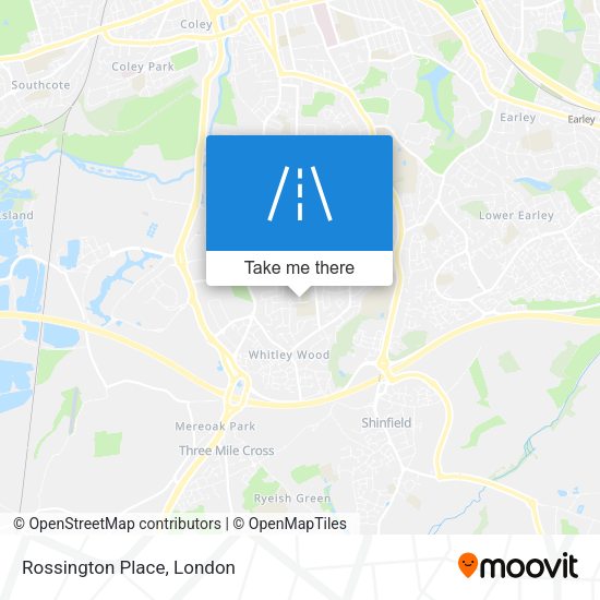 Rossington Place map