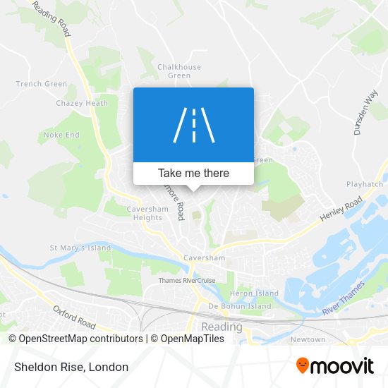 Sheldon Rise map