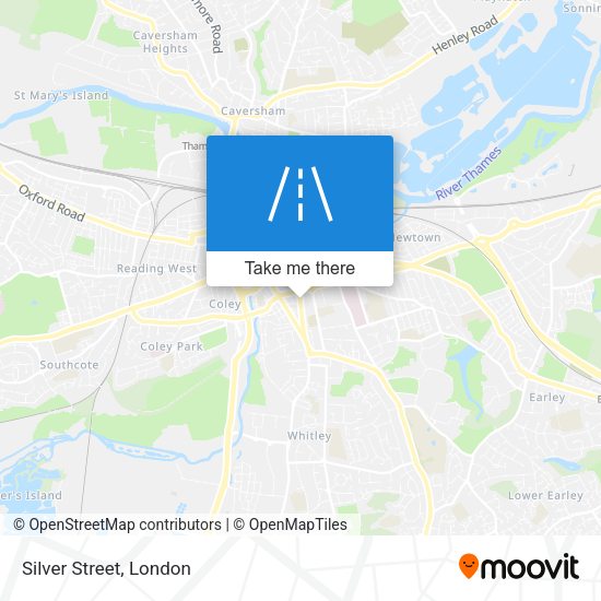 Silver Street map