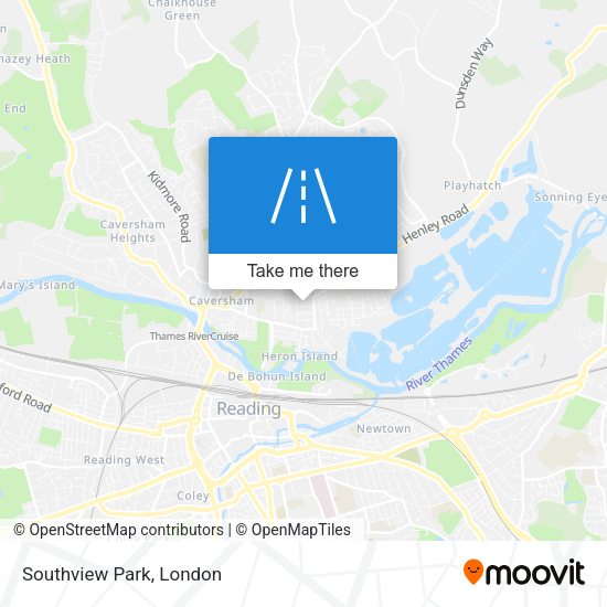 Southview Park map