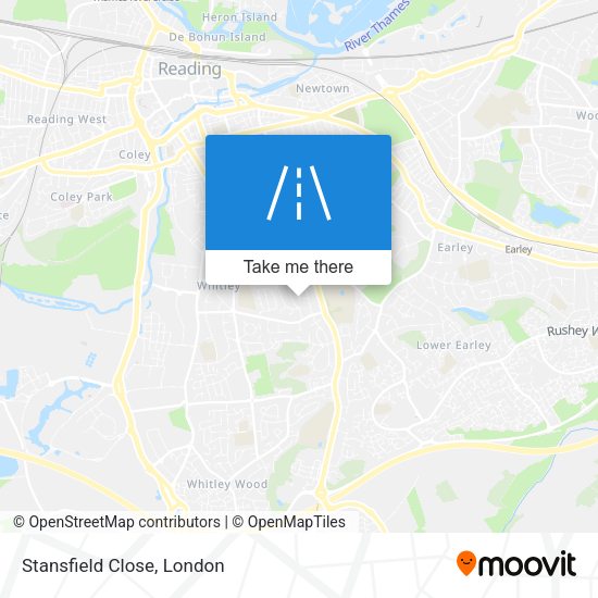 Stansfield Close map