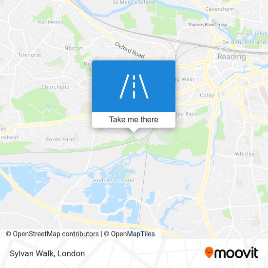 Sylvan Walk map