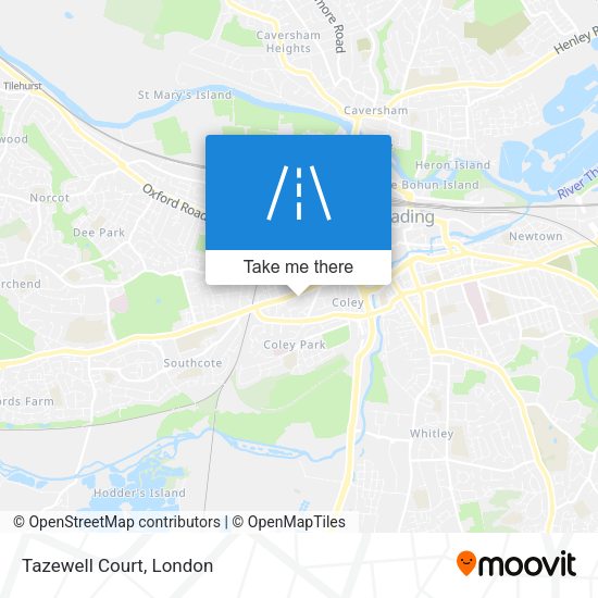 Tazewell Court map
