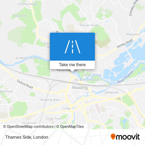 Thames Side map