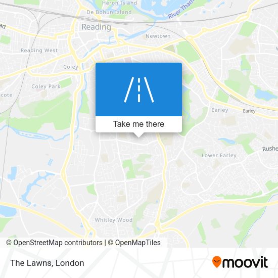 The Lawns map