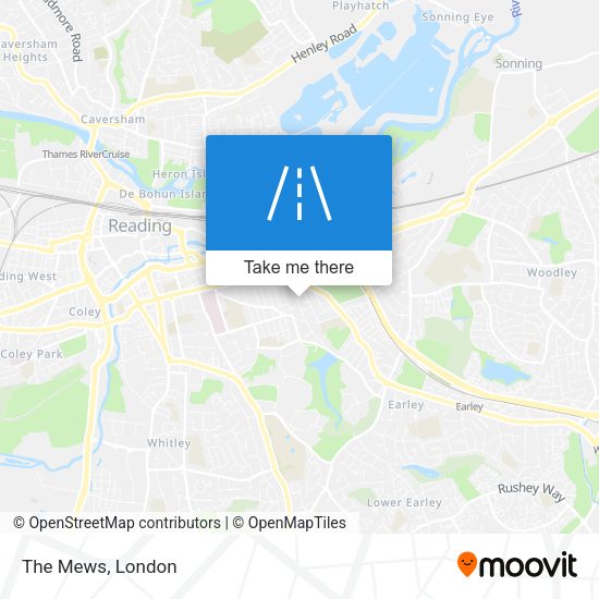 The Mews map