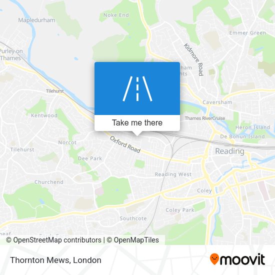 Thornton Mews map
