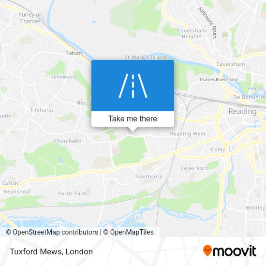 Tuxford Mews map
