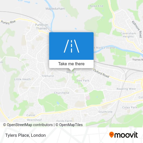 Tylers Place map