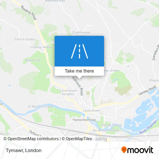 Tymawr map