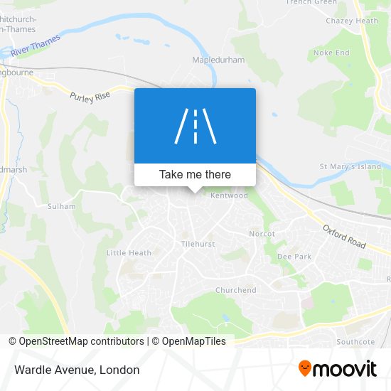 Wardle Avenue map