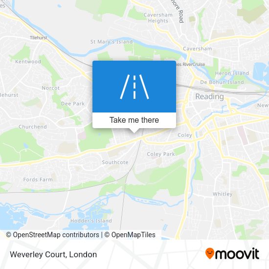 Weverley Court map