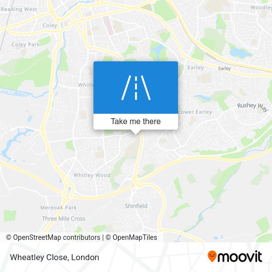 Wheatley Close map
