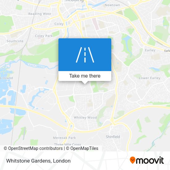 Whitstone Gardens map