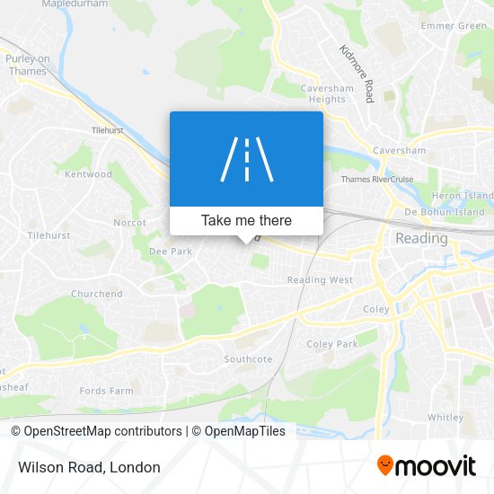 Wilson Road map
