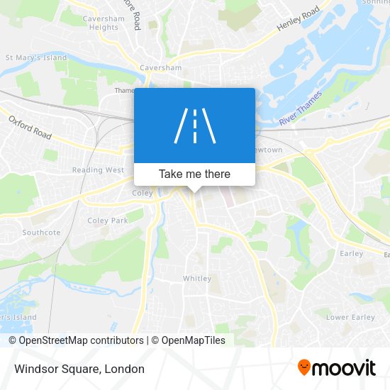 Windsor Square map