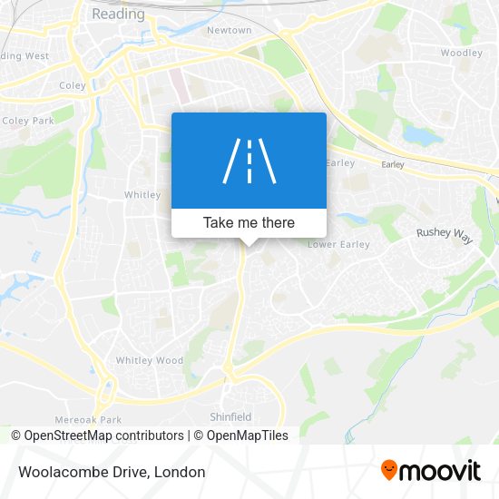 Woolacombe Drive map