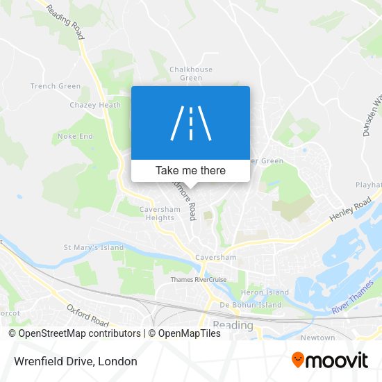 Wrenfield Drive map