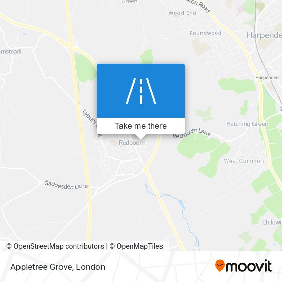 Appletree Grove map