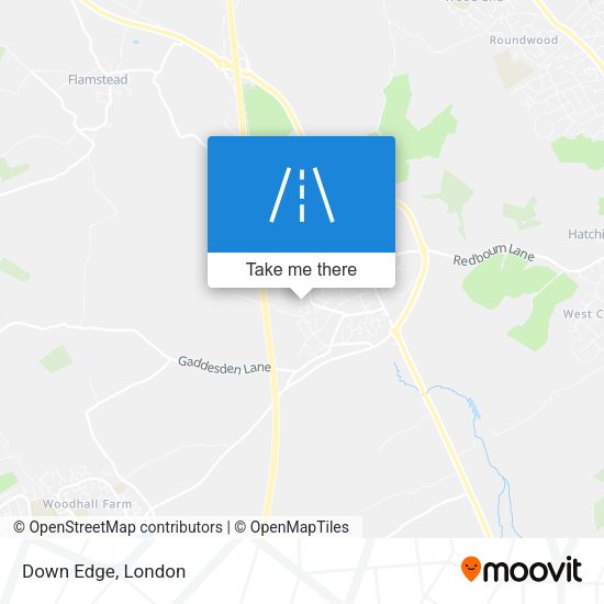 Down Edge map