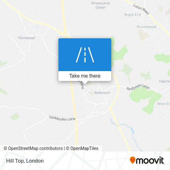 Hill Top map