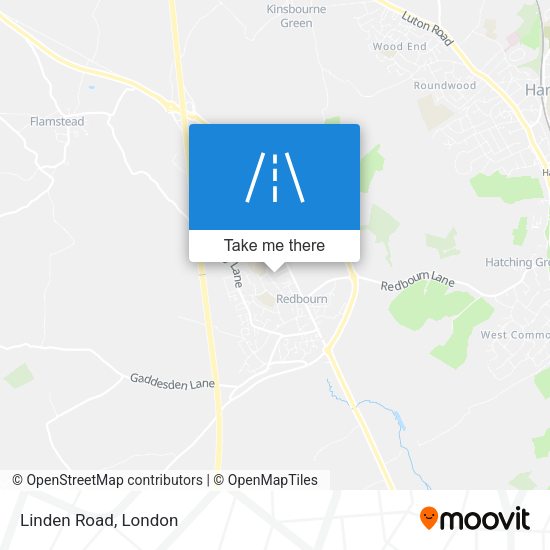Linden Road map