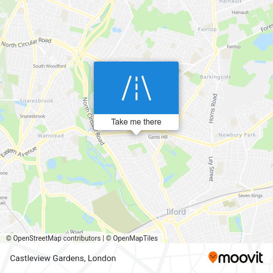 Castleview Gardens map