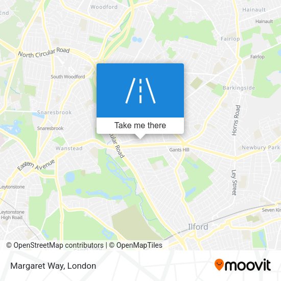 Margaret Way map
