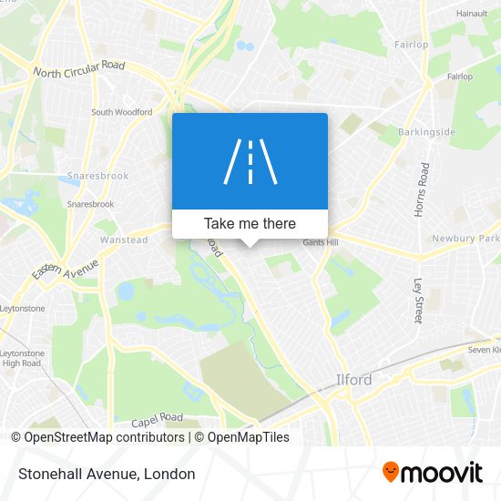 Stonehall Avenue map