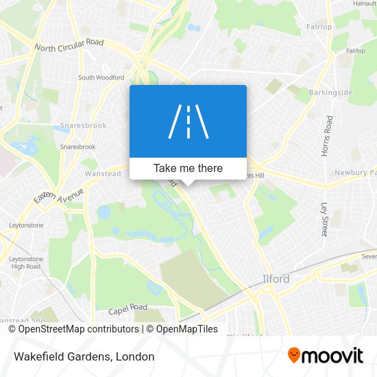 Wakefield Gardens map