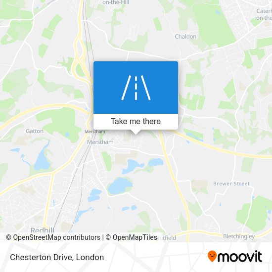 Chesterton Drive map