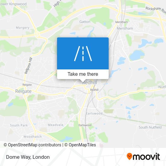 Dome Way map